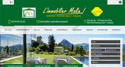 Desktop Screenshot of immobilier-malin.com