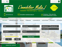 Tablet Screenshot of immobilier-malin.com